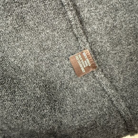 J. Mclaughlin 100% Wool Gray Open Cardigan Sweater Long Women's Size XL - Picture 4 of 7